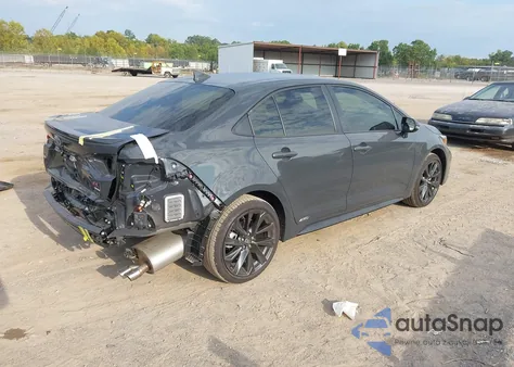 2025 Toyota Corolla Le/Se from USA, damaged, VIN JTDBDMHE1S3020229